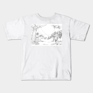 The Day The Legend Began Kids T-Shirt